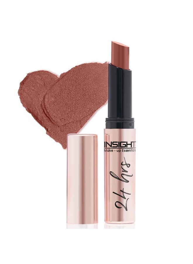 INSIGHT 24 Hrs Non-Transfer Matte Lipstick | Lightweight, Highly Pigmented, Long Wear | Kiss Proof & Smudge Proof | With Vitamin E & Jojoba Oil | Vegan, Toxin Free |Shade - 19 How Are You (3g) - Image 1